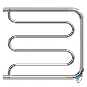 Полотенцесушитель водяной Point PN25667P 600x700 Фокстрот с полкой, хром  (PN25667P)