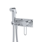 Гигиенический душ со смесителем Iddis Duna DUNSBV0i08, цвет хром &mdash; Универсальный смеситель для ванны с термостатом, Uniterm, IDDIS, UNISB00i74
