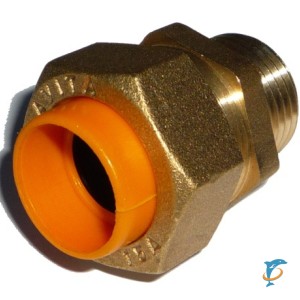 Муфта для газа гофрированной трубы Lavita G-V/S20*3/4  (G-V/S 20*34)