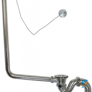 Слив-перелив для ванны с гидрозатвором Cezares BB-OVF-02-CRM (BB-OVF-02-CRM)