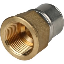 Stout Переходник с внутренней резьбой 1&quot;х32 для металлопластиковых труб прессовой — 