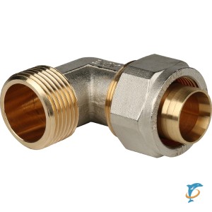 Stout Угольник-переходник с наружной резьбой 1 1/4"x32 для металлопластиковых труб винтовой (SFS-0006-011432)