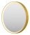 Зеркало Brevita Pluto 60 круглое сенсор на зеркале, золото
