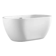 Ванна акриловая Azario BLANCA 1500x750x580 отдельностоящая, в комплекте с сифоном и металлической рамой, цвет белый (AZ-6602-15075) &mdash; 