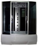 Душевая кабина River DUNAY 170/80/50 ТH — закрытая кабина, полностенная, комбинированная с ванной, двери раздвижные, материал поддона: акрил, материал стенок: стекло,
Габариты (ШхВхД)	80х218х170 см
