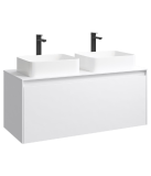 Тумба с раковиной Aqwella 5 Stars Mobi 120 подвесная, белый (раковина Джой) — 