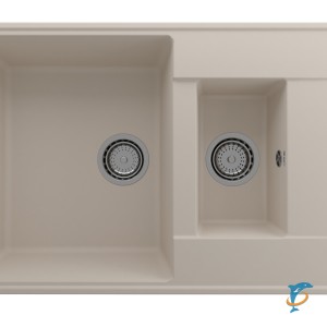 Мойка ULGRAN Quartz Prima 780 1,5 K-02 Лен (Prima 780 1,5 K-02)
