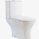 Напольный унитаз с бачком Taliente Elegante EL35055 белый , безободковый с крышкой микролифт  (EL35055)