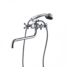 Смеситель для ванны с картриджным переключателем Хром Kaiser Carlson Lux 11155 — 