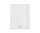 Подвесной шкаф ValenHouse Лиора 65 белый, фурнитура бронза — 