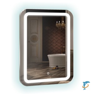 Зеркало AZARIO Мальта 400х700 LED-подсветка с диммером, сенсорный выключатель (ФР-00001372)  (ФР-00001372)