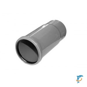 Патрубок канализационный Ф110 (Политек) компенсирующий  (900110)