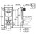 Инсталляция Grohe Rapid SL 38811KF0 для унитаза с черной матовой клавишей смыва (38811KF0)