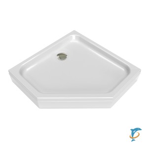 Душевой поддон Niagara NG-100-100D RUS (1000x1000x170) трапеция, низкий в комплекте для 6634, 6834 (100100DRUS)