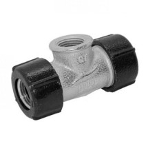 Тройник соединительный зажимной GEBO 1/2 с внутр. резьбой — 