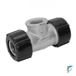 Тройник соединительный зажимной GEBO 1/2 с внутр. резьбой  (1/2