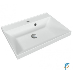 Мебельная раковина Style Line ASTI 600x450 кварц, жасмин (СС-00002468)