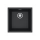 Мойка кухонная Alveus OMNI 20 GRANITAL DEEP BLACK-G90 450x450x198 с сифоном 1145083  (1150048)