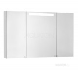 Зеркальный шкаф Aquaton Мадрид 120 белый — 