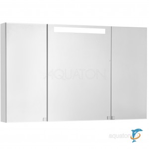 Зеркальный шкаф Aquaton Мадрид 120 белый (1A113402MA010)