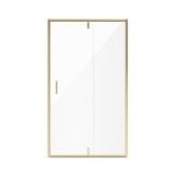 Дверь в нишу Niagara Nova NG-42-9AG (90х195) золото, двери раздвижные, стекло прозрачное &mdash; 