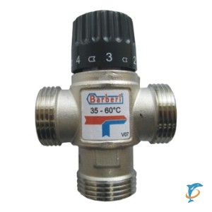Термостатический смесительный клапан BARBERI 3/4 М  (V07M20NAB)