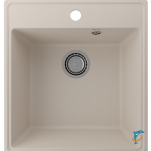 Мойка ULGRAN Quartz Forte 460 Лен  (Forte 460-02)