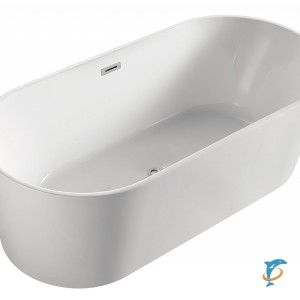 Ванна акриловая Azario BRISTOL 1600х800х580 мм BRI16080, белая  (BRI16080)