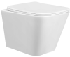 Подвесной унитаз Taliente Correto CR25200 белый безободковый с сиденьем микролифт Подвесной унитаз Taliente Correto CR25200 белый безободковый с сиденьем микролифт —