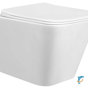 Подвесной унитаз Taliente Correto CR25200 белый безободковый с сиденьем микролифт (CR25200)
