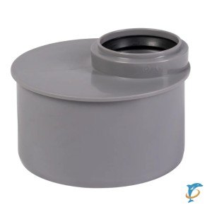 Переход канализационный эксцентрический ф110/75 "Ostendorf" короткий   (115715)