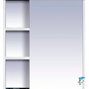 Зеркало со шкафом Мисти (Misty) Венера 70 правое со светом белое  (П-Внр04070-01СвП)