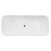 Ванна акриловая Loranto 1700х750х600 отдельностоящая, в комплекте с сифоном и опорными ножками (CS-15-170)