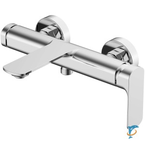 Смеситель для ванны и душа Azario ASHER с ручным душем, керамический картридж, хром (AZ-VNN238311C)  (AZ-VNN238311C)