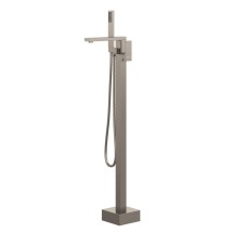 Смеситель напольный для ванны Grossman Falcon 530.K35.08.120 брашированный никель &mdash; 