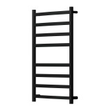 Полотенцесушитель электрический Point Антея PN17858B П8 500x800, диммер справа, черный — 