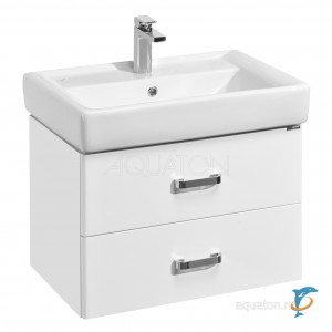 Тумба с раковиной Aquaton Америна 70 белая  (1A137601AM010 + Aquaton_1WH302083)