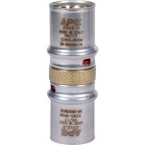 Stout Муфта соединительная равнопроходная 20х20 для металлопластиковых труб прессовой — 