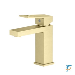 Смеситель для раковины Timo Briana 7161/17F золото матовое  (7161/17F)