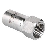 Вставка из нержавеющей стали VALTEC 18 мм х 1/2" с внутренней резьбой  &mdash; 